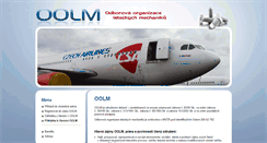 Desktop Screenshot of oolm.cz